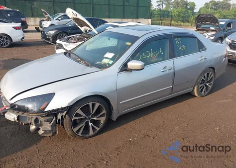 2007 Honda Accord 2.4 Ex из США, поврежденный, VIN 1HGCM56717A051340
